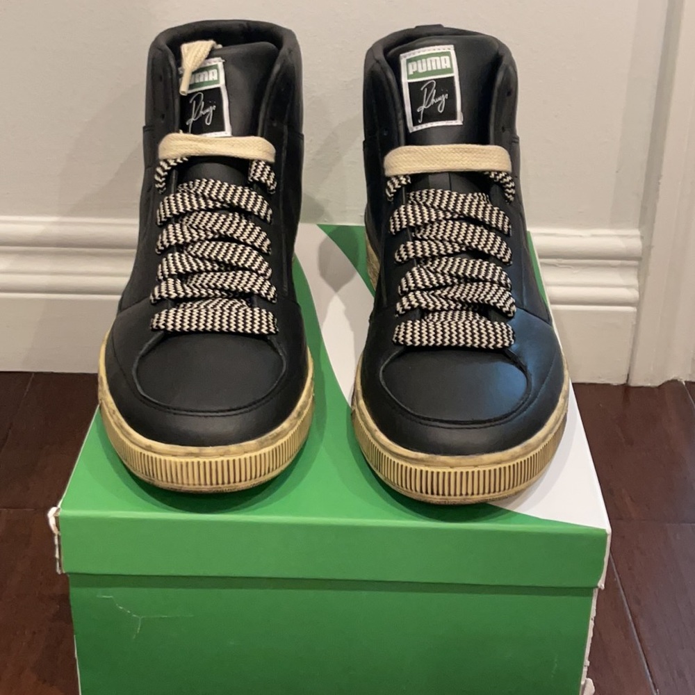 NEW MEN’S PUMA X RHUIGI SUEDE MID - BLACK